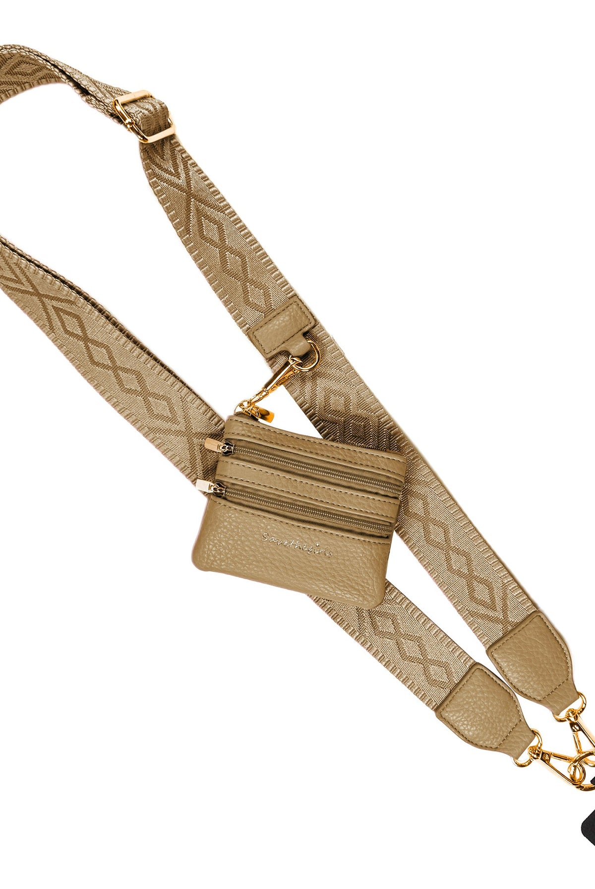 Clip & Go Strap w/Zippered Pouch Classic-Bags/Purses-Dear Me Southern Boutique, located in DeRidder, Louisiana