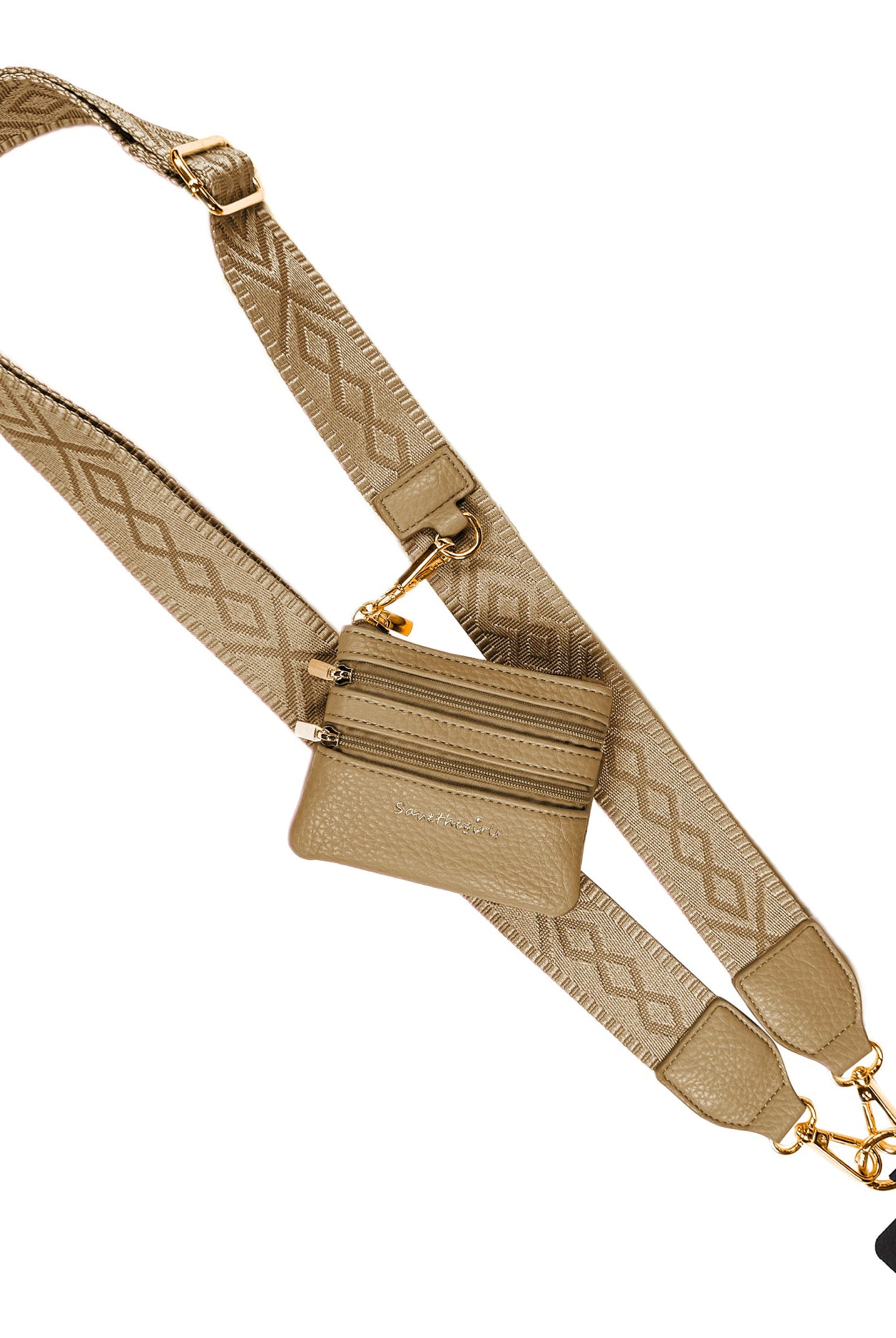Clip & Go Strap w/Zippered Pouch Classic-Dear Me Southern Boutique, located in DeRidder, Louisiana