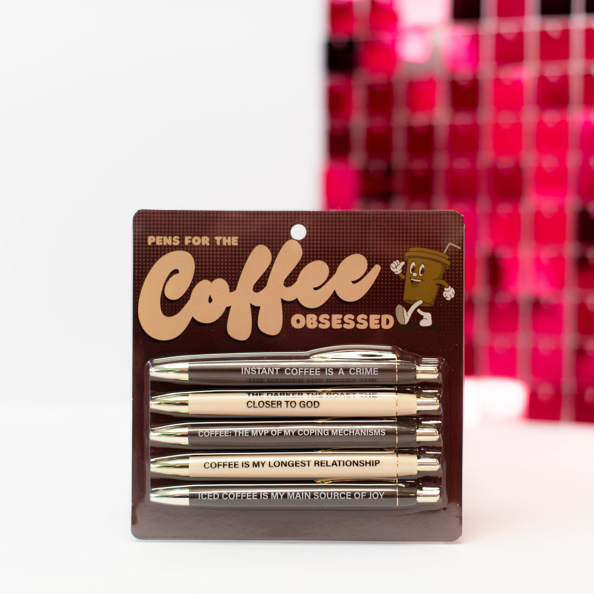 Coffee Obsession Pen Set DearMeBoutique