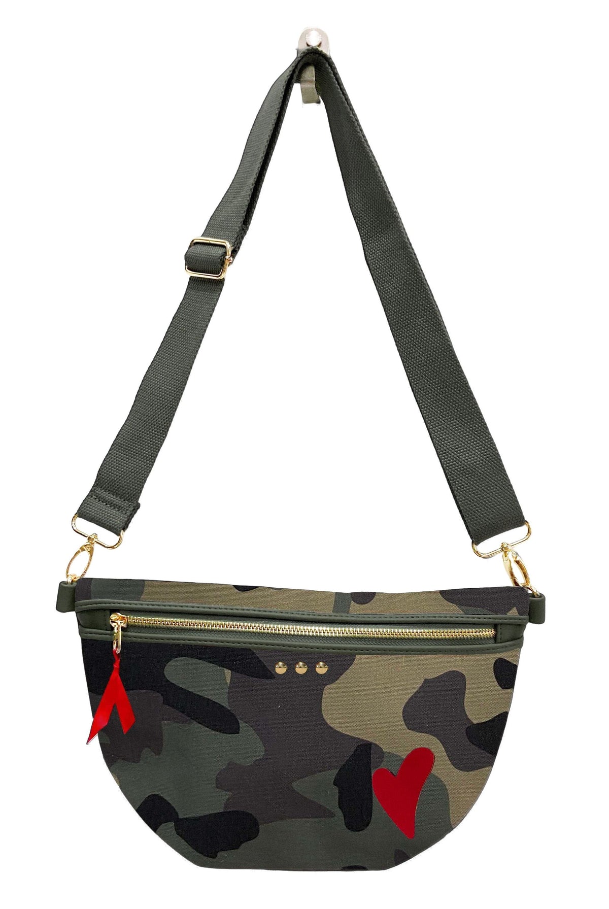 Colby Canvas Printed Bum Bag-Presales-Dear Me Southern Boutique, located in DeRidder, Louisiana