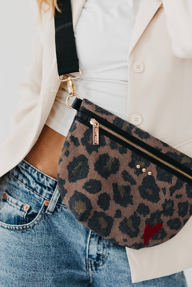 Colby Canvas Printed Bum Bag-Presales-Dear Me Southern Boutique, located in DeRidder, Louisiana
