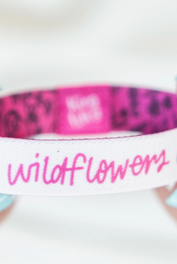 Consider How The Wildflowers Grow Stretchy Bracelet - Adult-JAG Bracelets-Dear Me Southern Boutique, located in DeRidder, Louisiana