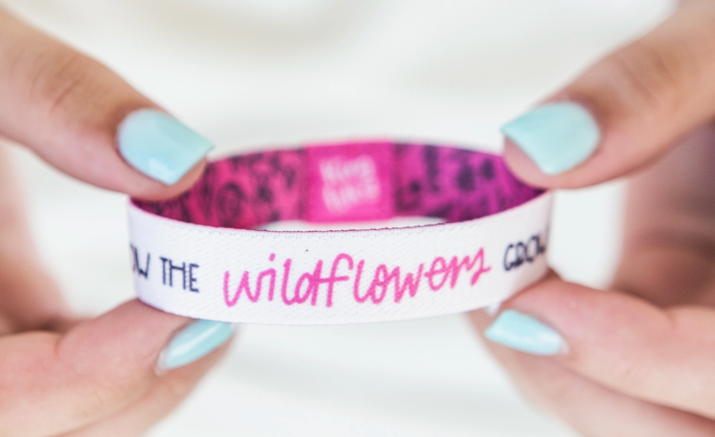 Consider How The Wildflowers Grow Stretchy Bracelet - Adult-JAG Bracelets-Dear Me Southern Boutique, located in DeRidder, Louisiana