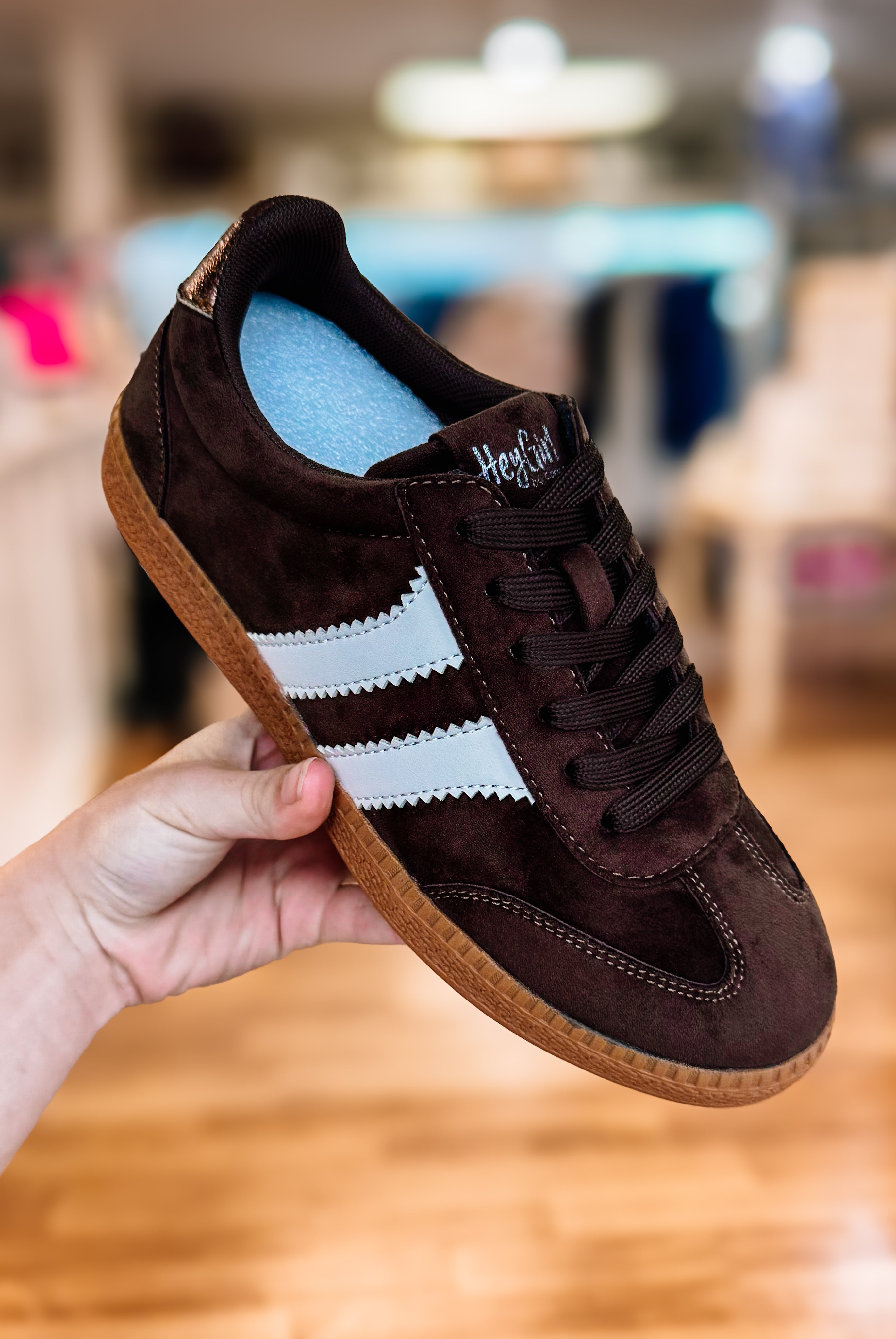 Corkys Heads Up Sneakers - Chocolate-Dear Me Southern Boutique, located in DeRidder, Louisiana