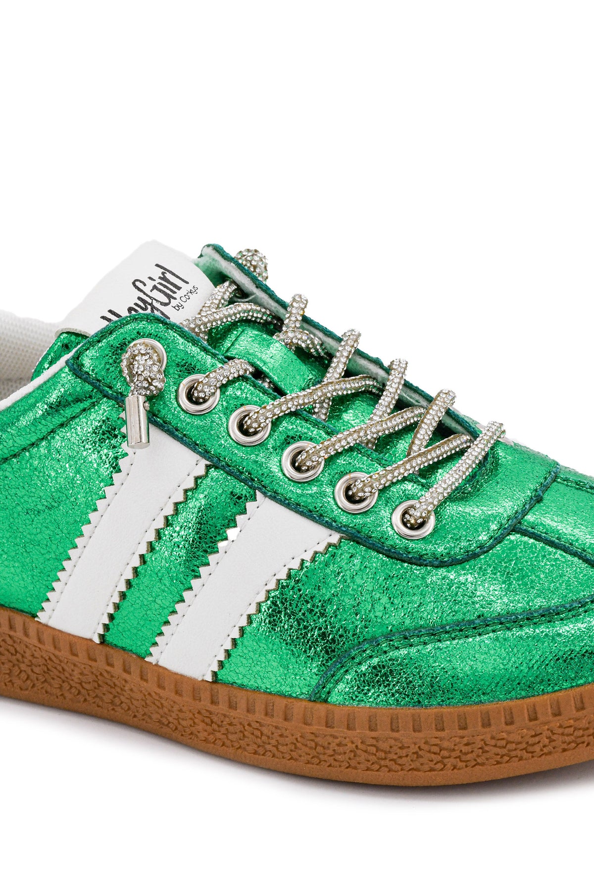Corkys Heads-up Green Metallic-Shoes-Dear Me Southern Boutique, located in DeRidder, Louisiana