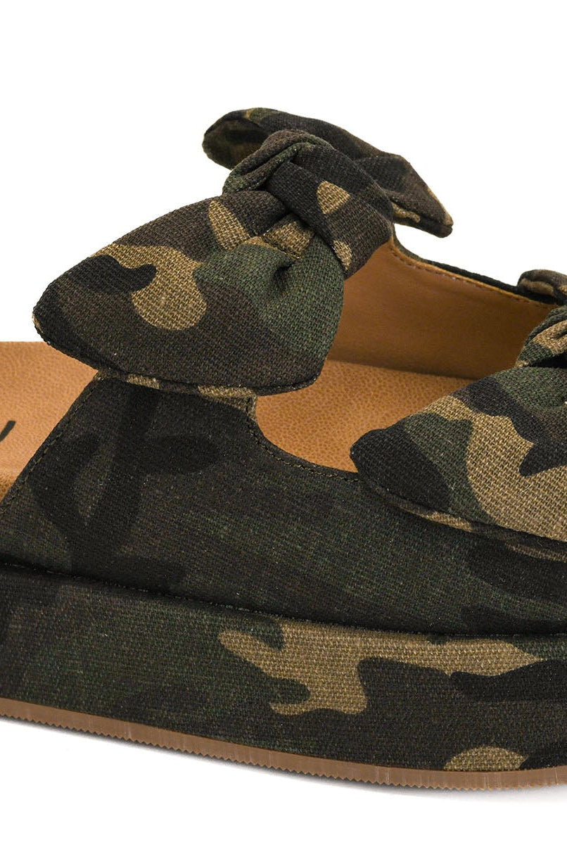 Corkys Lil Bit Knotty Sandals - Camo-Sandals-Dear Me Southern Boutique, located in DeRidder, Louisiana