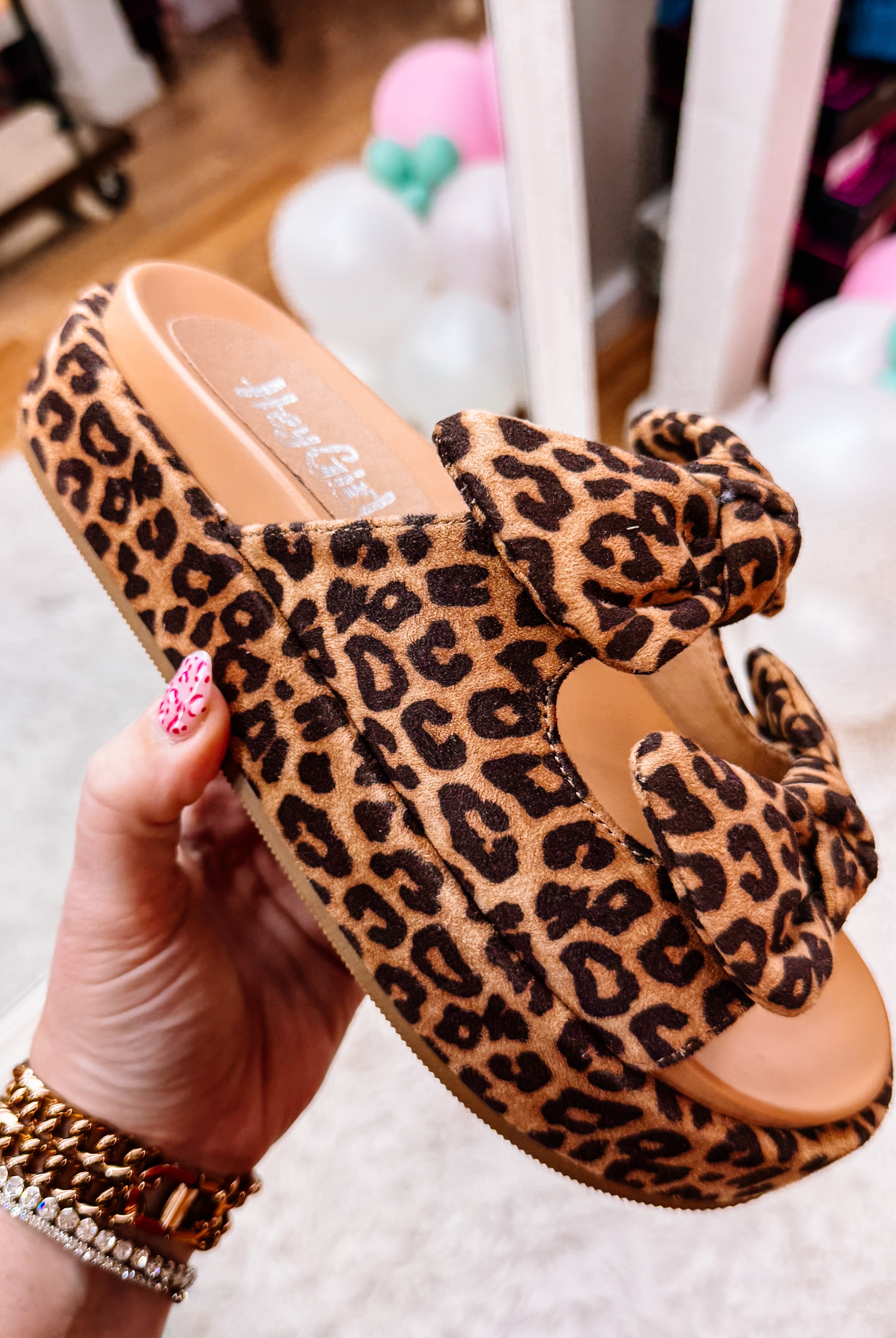 Corkys Lil Bit Knotty Sandals - Leopard-Wedges-Dear Me Southern Boutique, located in DeRidder, Louisiana