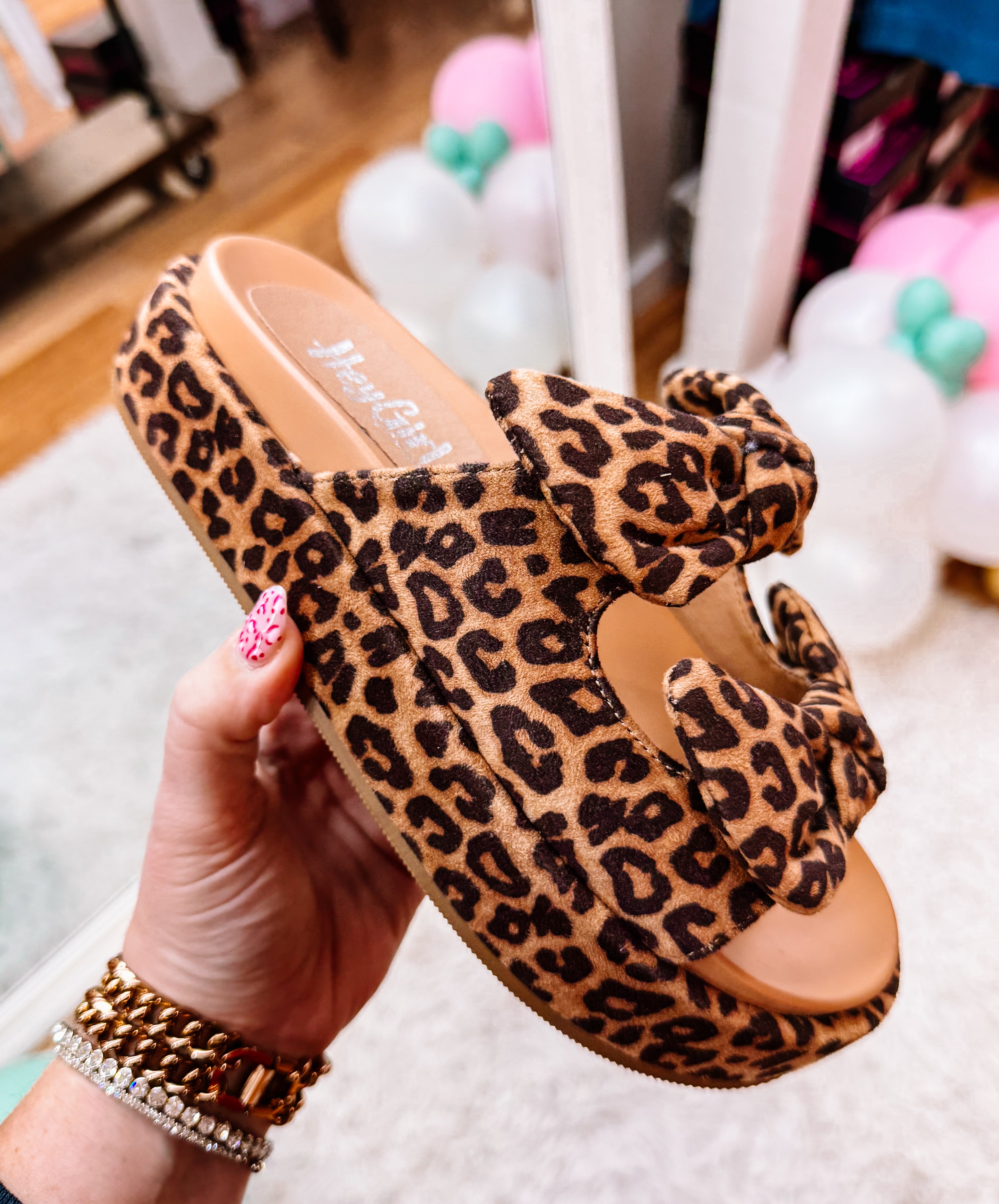 Corkys Lil Bit Knotty Sandals - Leopard-Wedges-Dear Me Southern Boutique, located in DeRidder, Louisiana