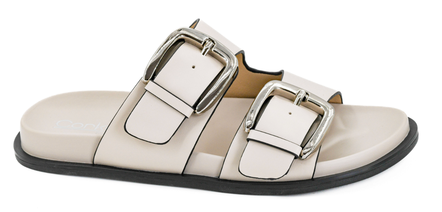 Corkys Private Jet Ivory Sandals-Sandals-Dear Me Southern Boutique, located in DeRidder, Louisiana