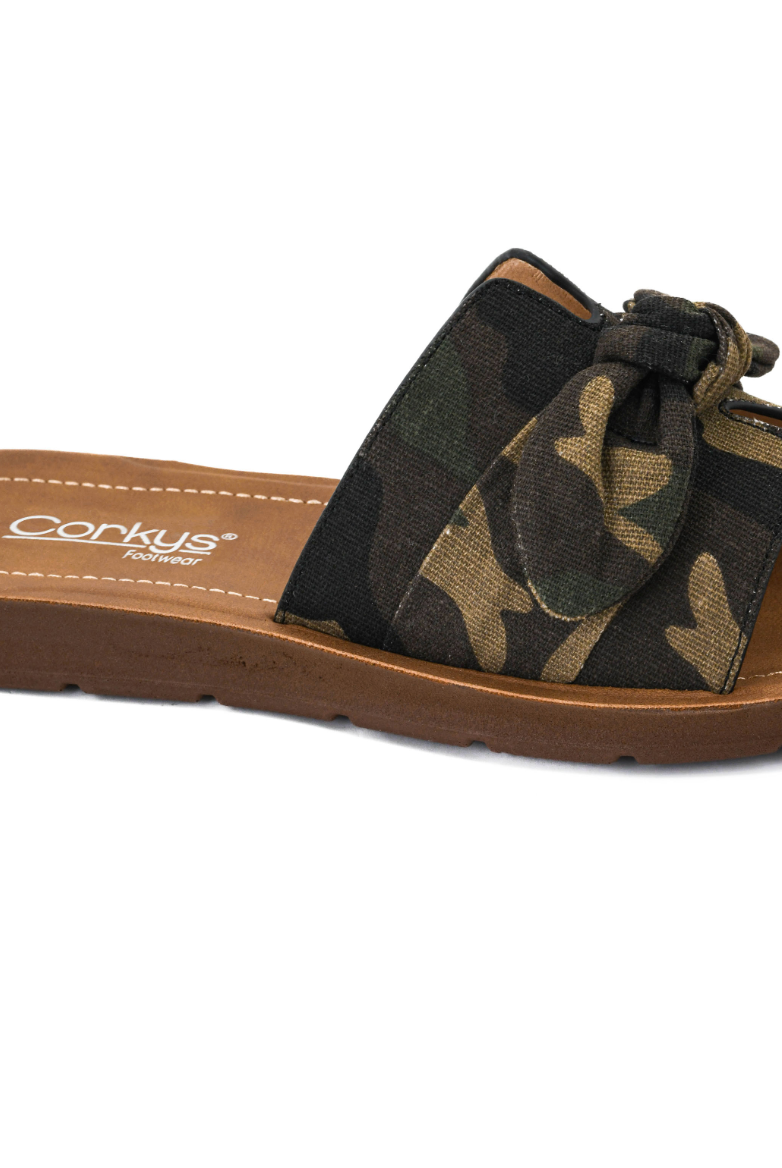 Corkys Too Cute Sandals - Camo-Sandals-Dear Me Southern Boutique, located in DeRidder, Louisiana