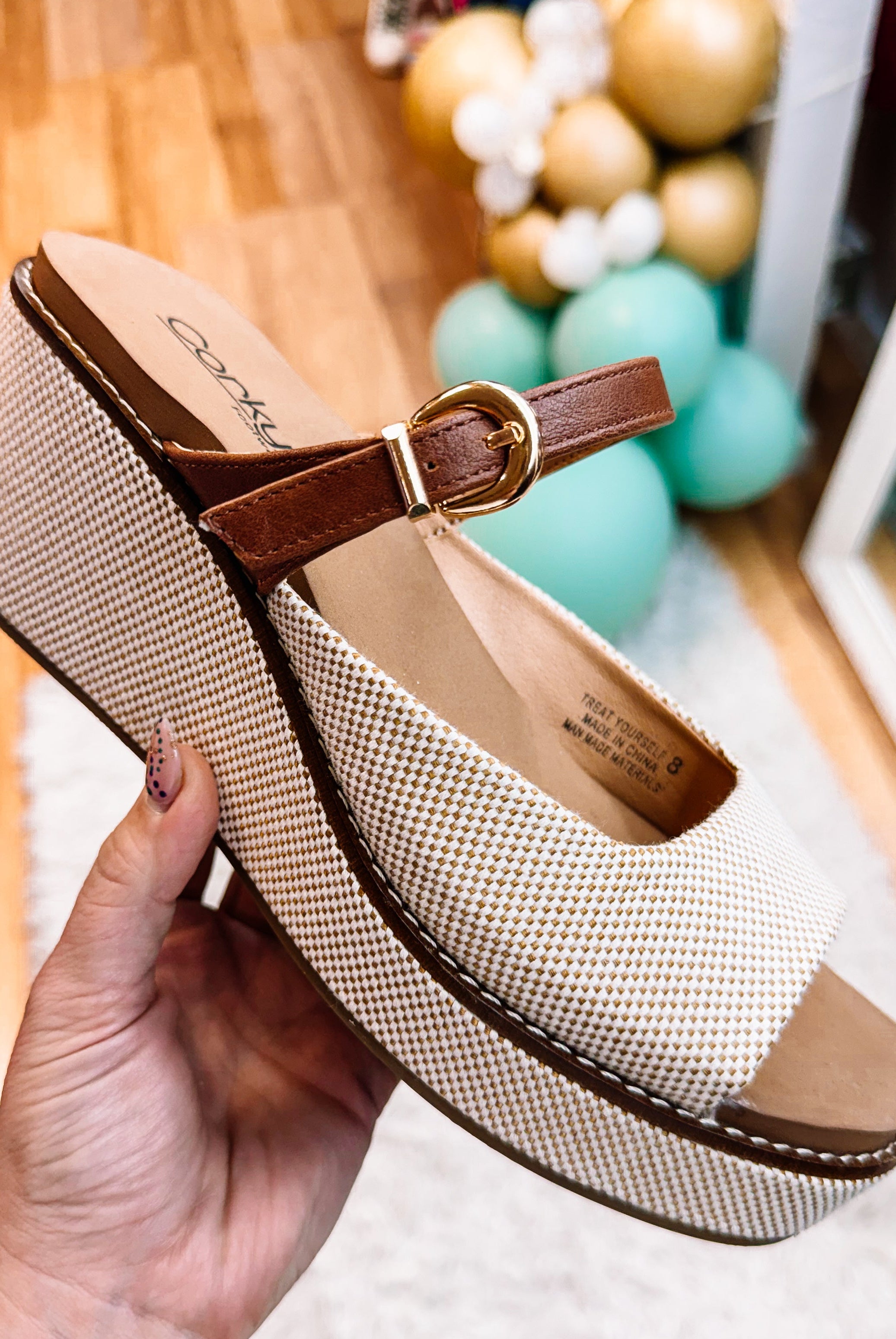 Corkys Treat Yourself- Bourbon Combo-Sandals-Dear Me Southern Boutique, located in DeRidder, Louisiana