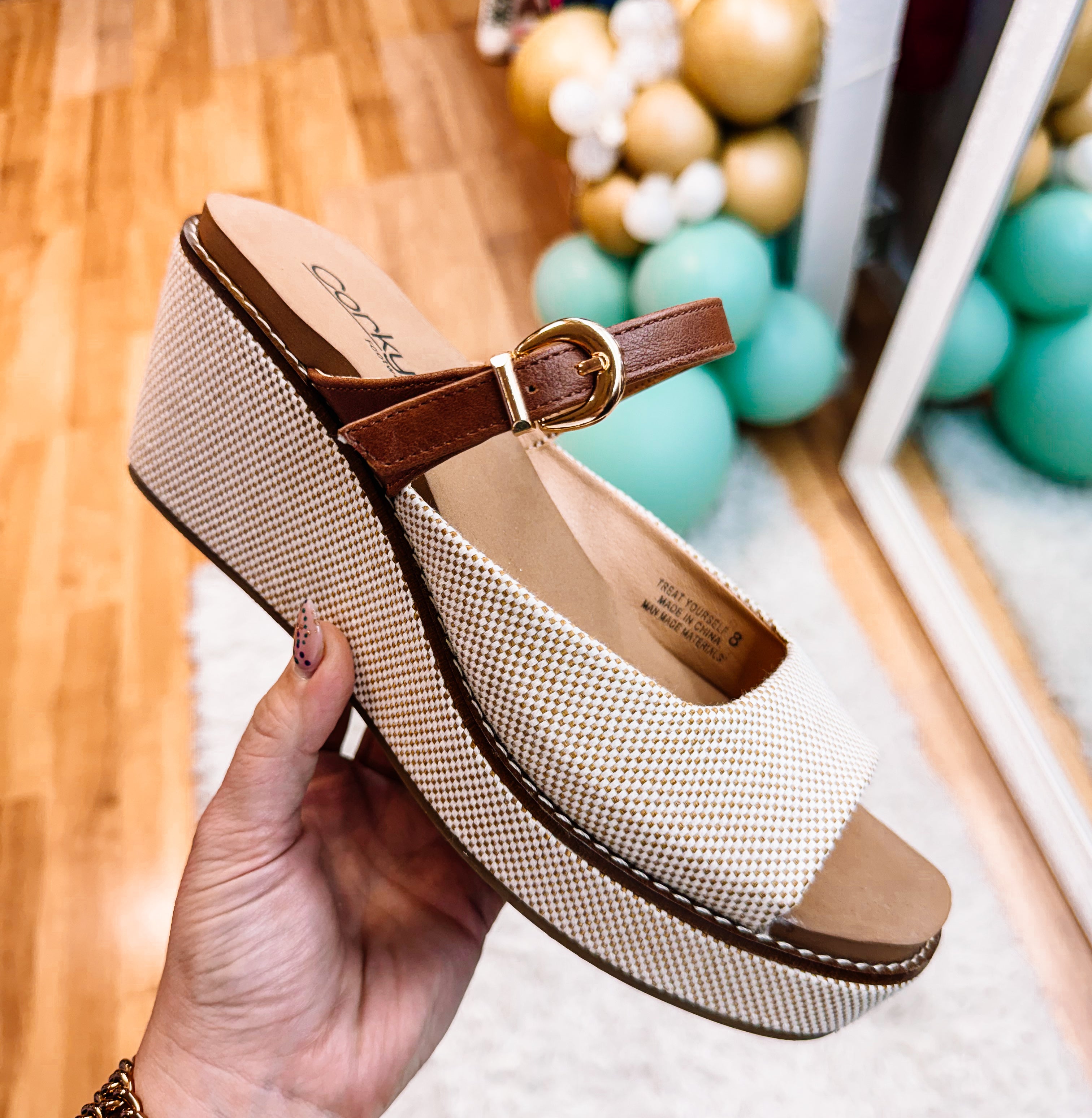 Corkys Treat Yourself- Bourbon Combo-Sandals-Dear Me Southern Boutique, located in DeRidder, Louisiana