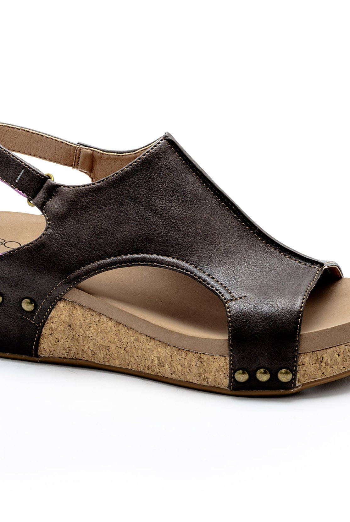 Corkys Volta II - Chocolate Smooth-Wedges-Dear Me Southern Boutique, located in DeRidder, Louisiana