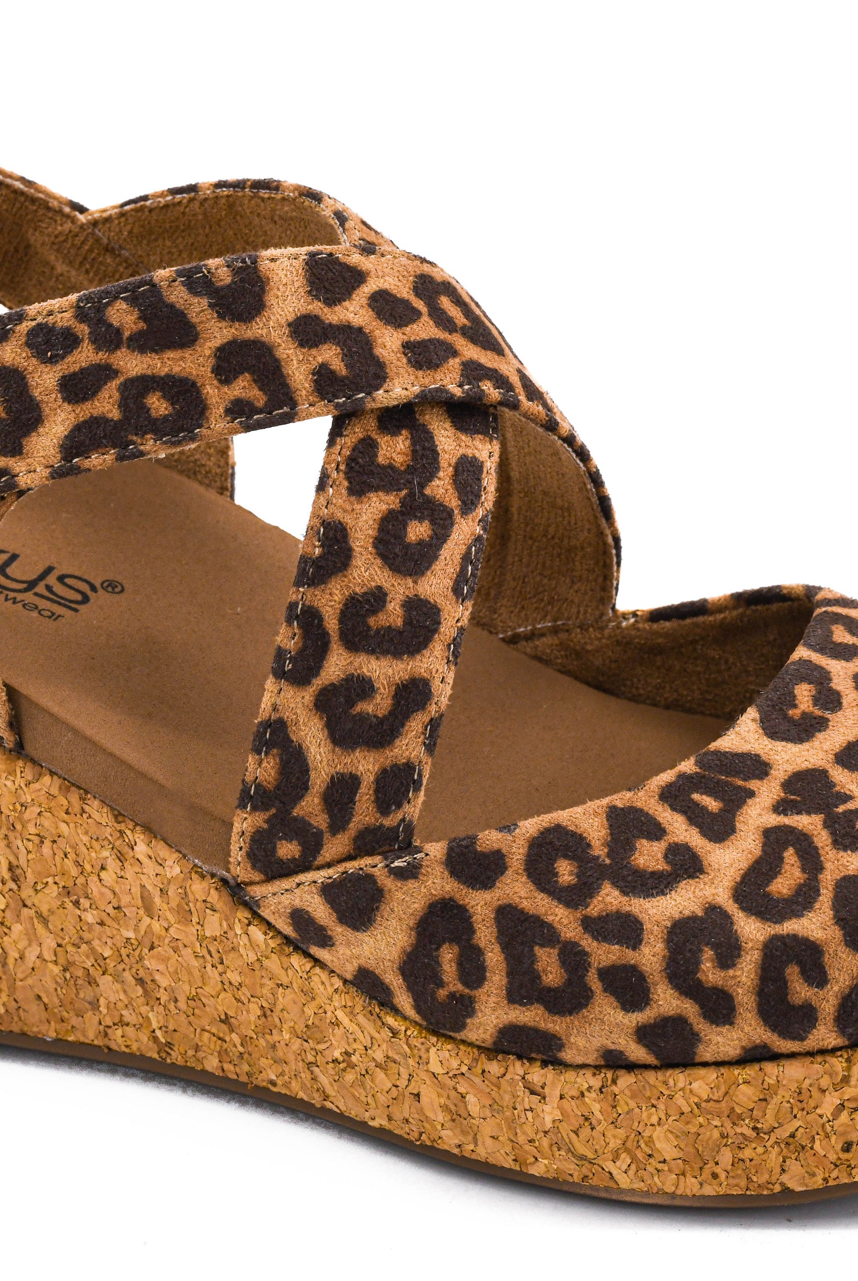 Corkys What's the Rush Wedges- Leopard-Sandals-Dear Me Southern Boutique, located in DeRidder, Louisiana