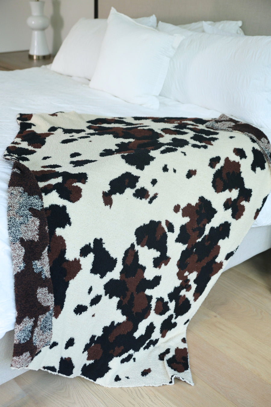 Cowhide Couture Blanket-Blanket-Dear Me Southern Boutique, located in DeRidder, Louisiana