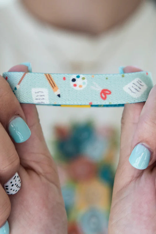 Created in Christ Stretchy Bracelet-JAG Bracelets-Dear Me Southern Boutique, located in DeRidder, Louisiana