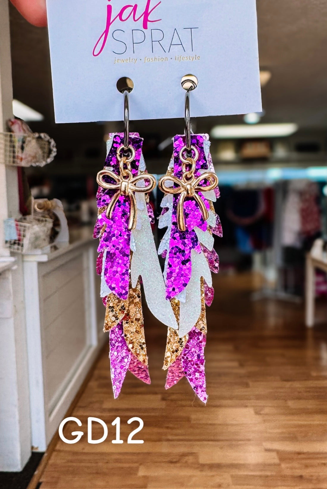 Jak Sprat Game Day Collection: Thinny Thini Minis-Earrings-Dear Me Southern Boutique, located in DeRidder, Louisiana