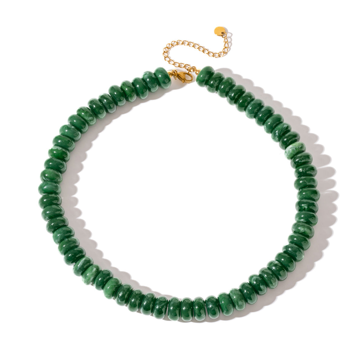 Dana Donut Bead Necklace-Necklace-Pretty Simple