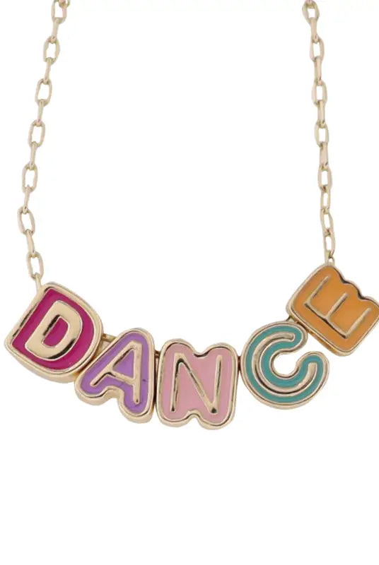 Dance It Out Necklace-Necklaces-Dear Me Southern Boutique, located in DeRidder, Louisiana