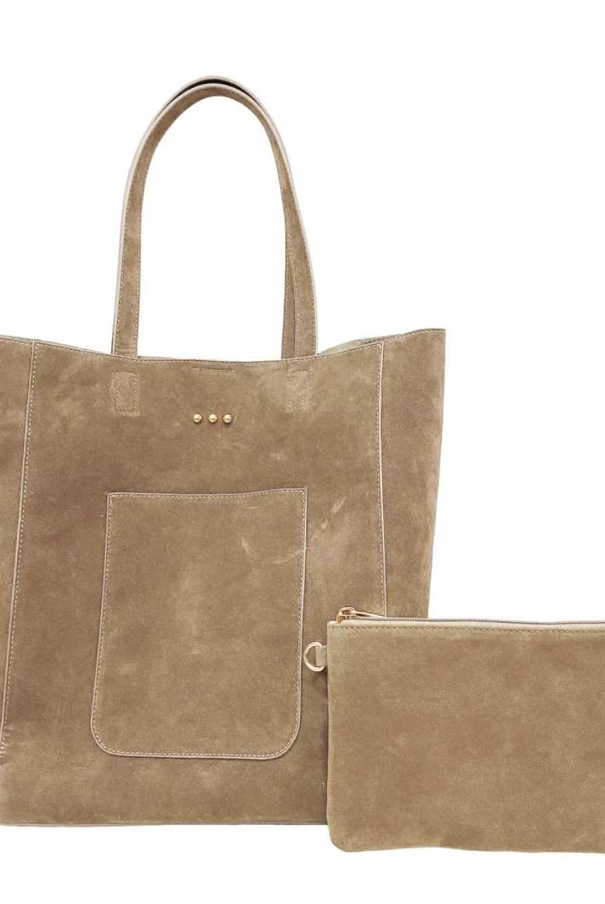 Dawn Suede Carryall Tote-Presales-Dear Me Southern Boutique, located in DeRidder, Louisiana