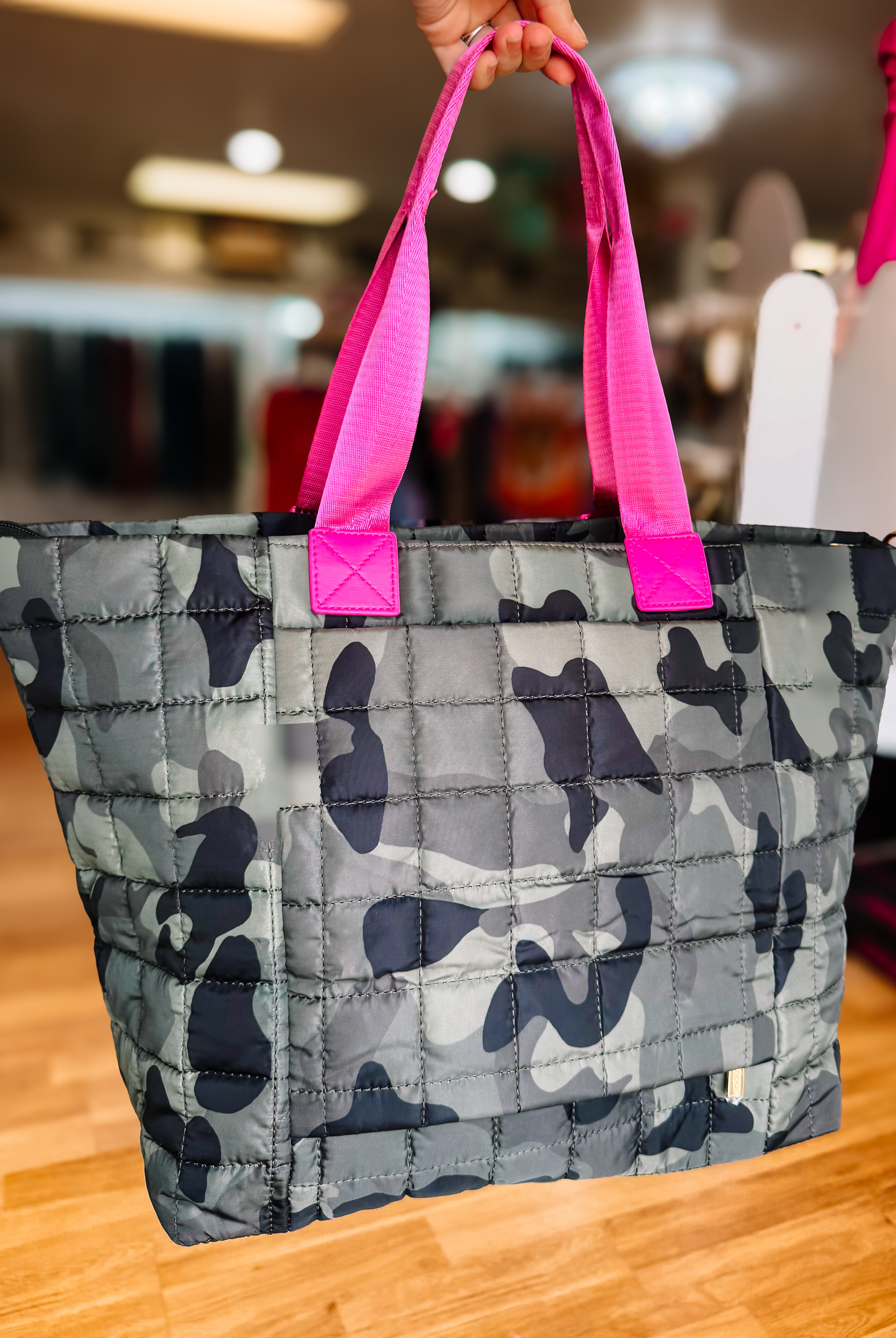 Day Dreamer Quilted Tote Bag-Dear Me Southern Boutique, located in DeRidder, Louisiana