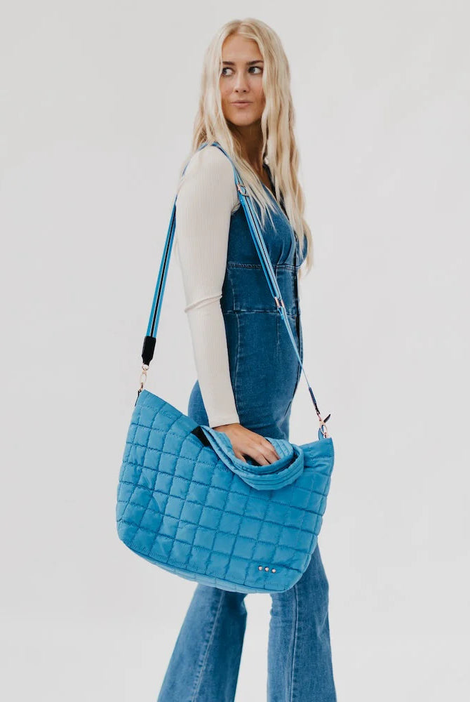 Day Dreamer Quilted Tote Bag-Dear Me Southern Boutique, located in DeRidder, Louisiana