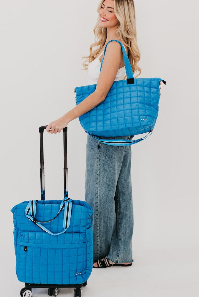 Day Dreamer Quilted Tote Bag-Presales-Dear Me Southern Boutique, located in DeRidder, Louisiana