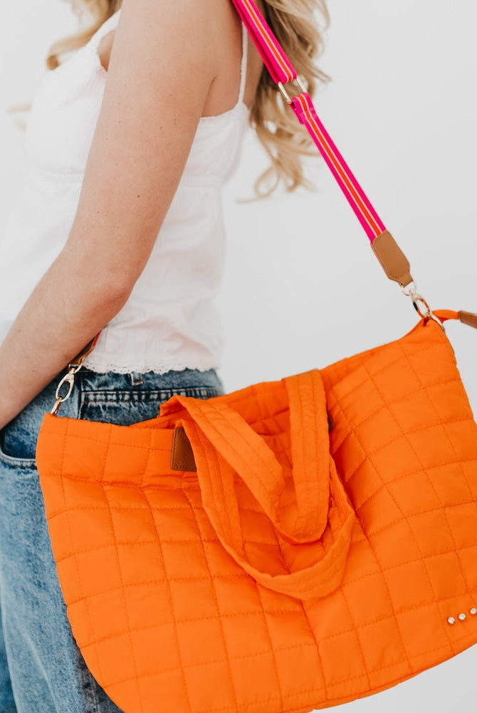 Day Dreamer Quilted Tote Bag-Presales-Dear Me Southern Boutique, located in DeRidder, Louisiana