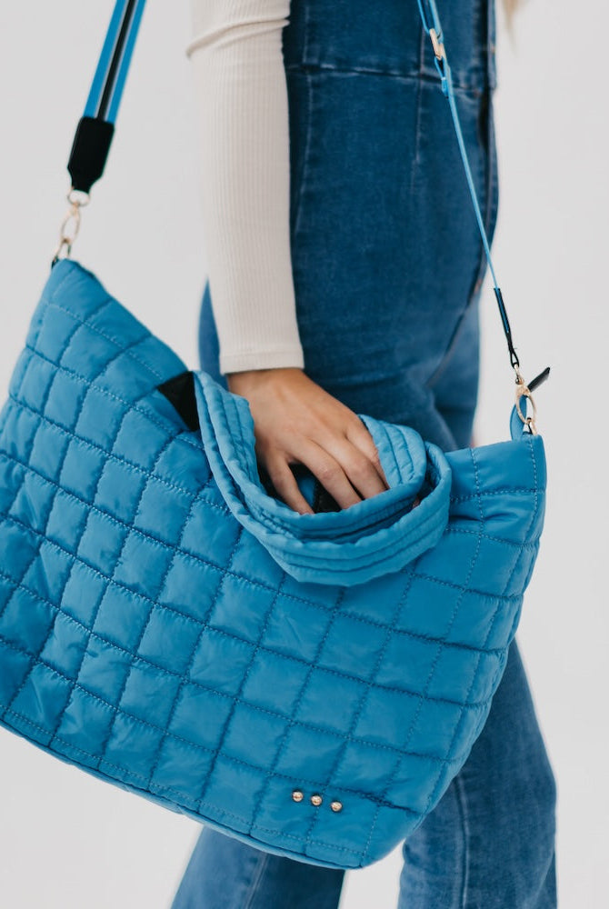 Day Dreamer Quilted Tote Bag-Presales-Dear Me Southern Boutique, located in DeRidder, Louisiana