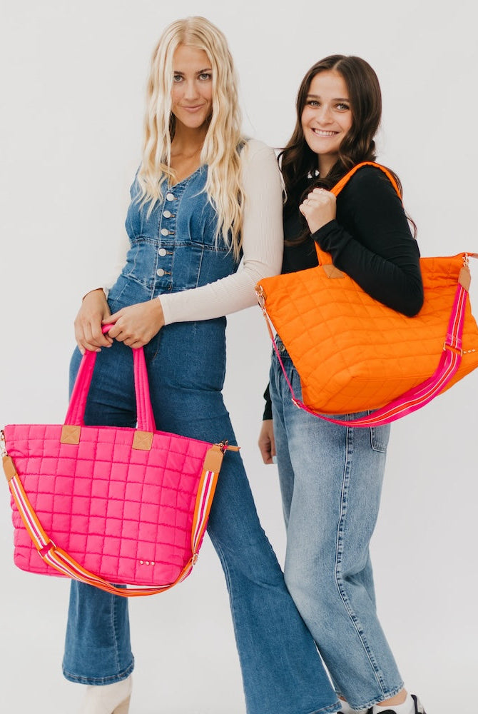 Day Dreamer Quilted Tote Bag-Presales-Dear Me Southern Boutique, located in DeRidder, Louisiana