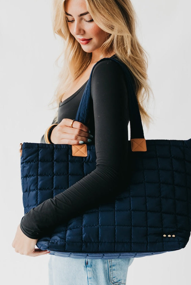 Day Dreamer Quilted Tote Bag-Presales-Dear Me Southern Boutique, located in DeRidder, Louisiana