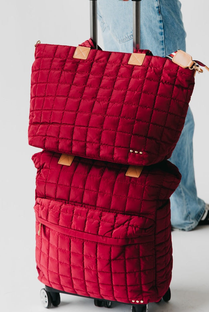 Day Dreamer Quilted Tote Bag-Presales-Dear Me Southern Boutique, located in DeRidder, Louisiana