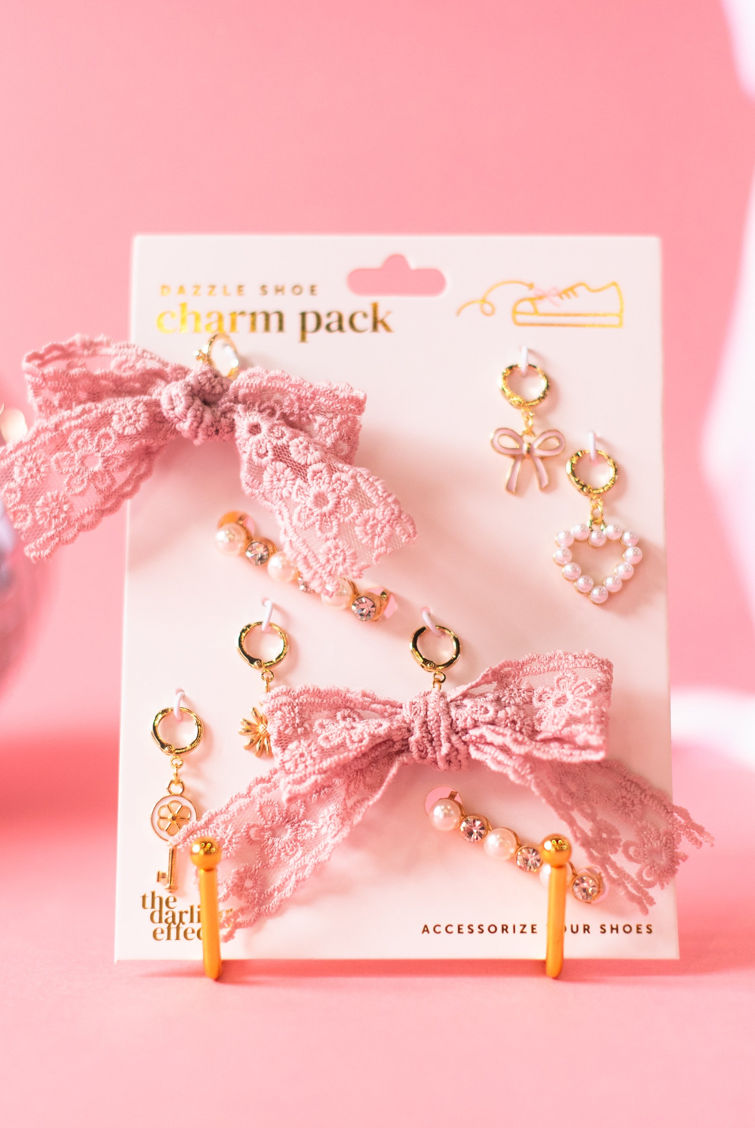 Dazzle Shoe Charm Pack- Key to My Heart-JAG Shoes-Dear Me Southern Boutique, located in DeRidder, Louisiana