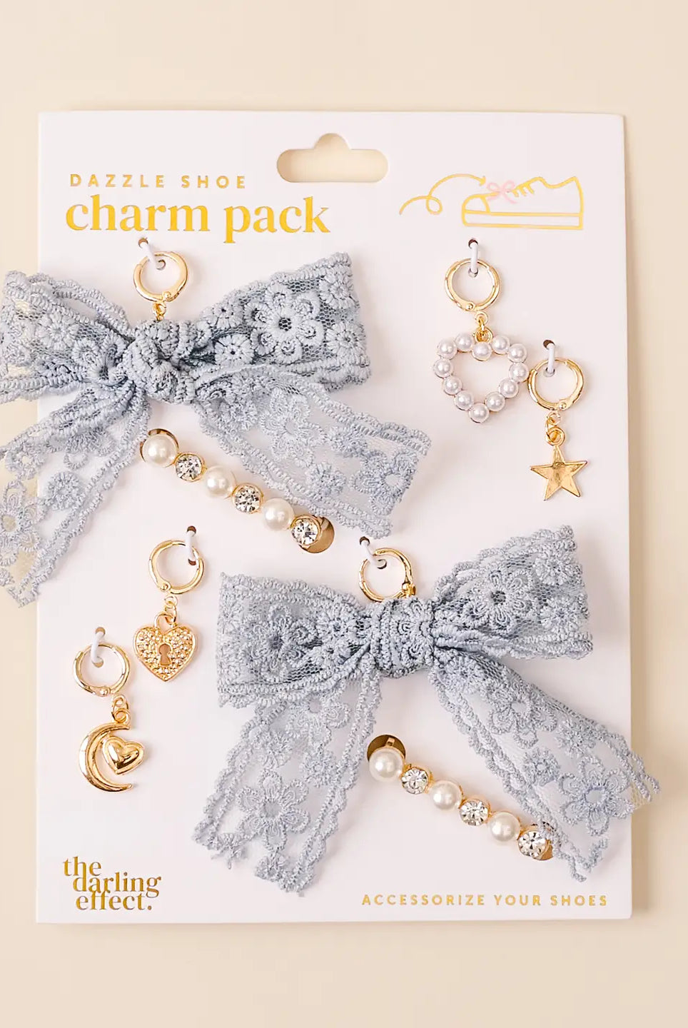 Dazzle Shoe Charm Pack- Stardust-JAG Shoes-Dear Me Southern Boutique, located in DeRidder, Louisiana