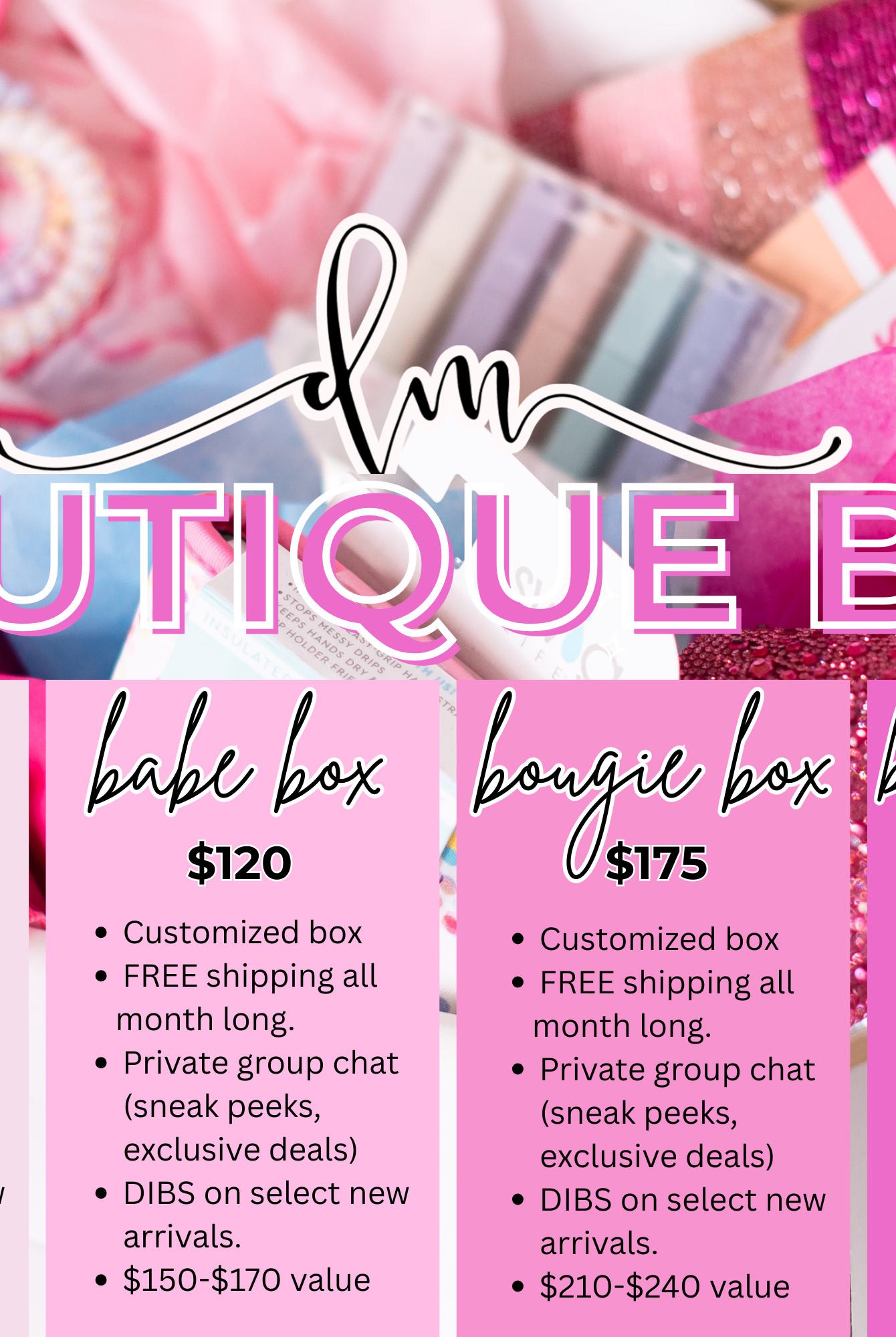 December Dear Me Boutique Box for Women-Boutique Box-Dear Me Southern Boutique, located in DeRidder, Louisiana