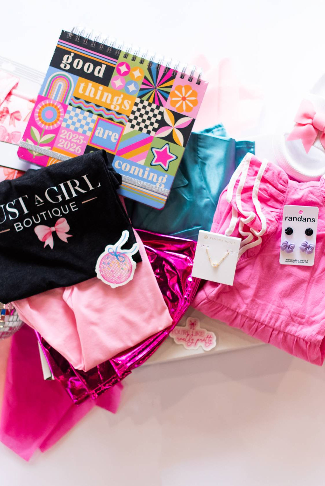 December Just A Girl Boutique Box for Girls-Boutique Box-Dear Me Southern Boutique, located in DeRidder, Louisiana