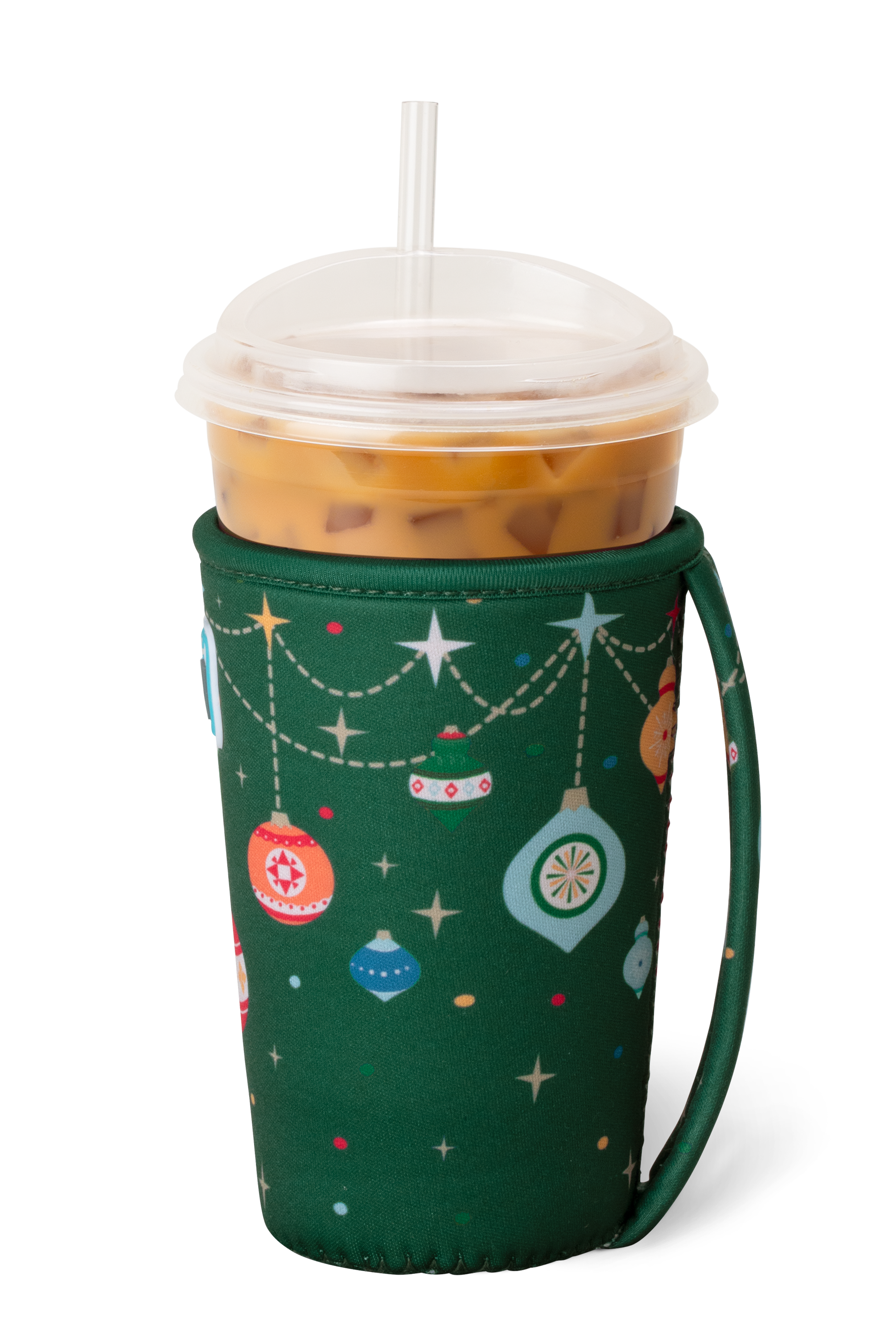 Deck The Halls Swig Iced Cup Coolie-Drink Coolies-Dear Me Southern Boutique, located in DeRidder, Louisiana