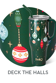 Deck The Halls Swig Mega Mug-Mega Mugs-Dear Me Southern Boutique, located in DeRidder, Louisiana