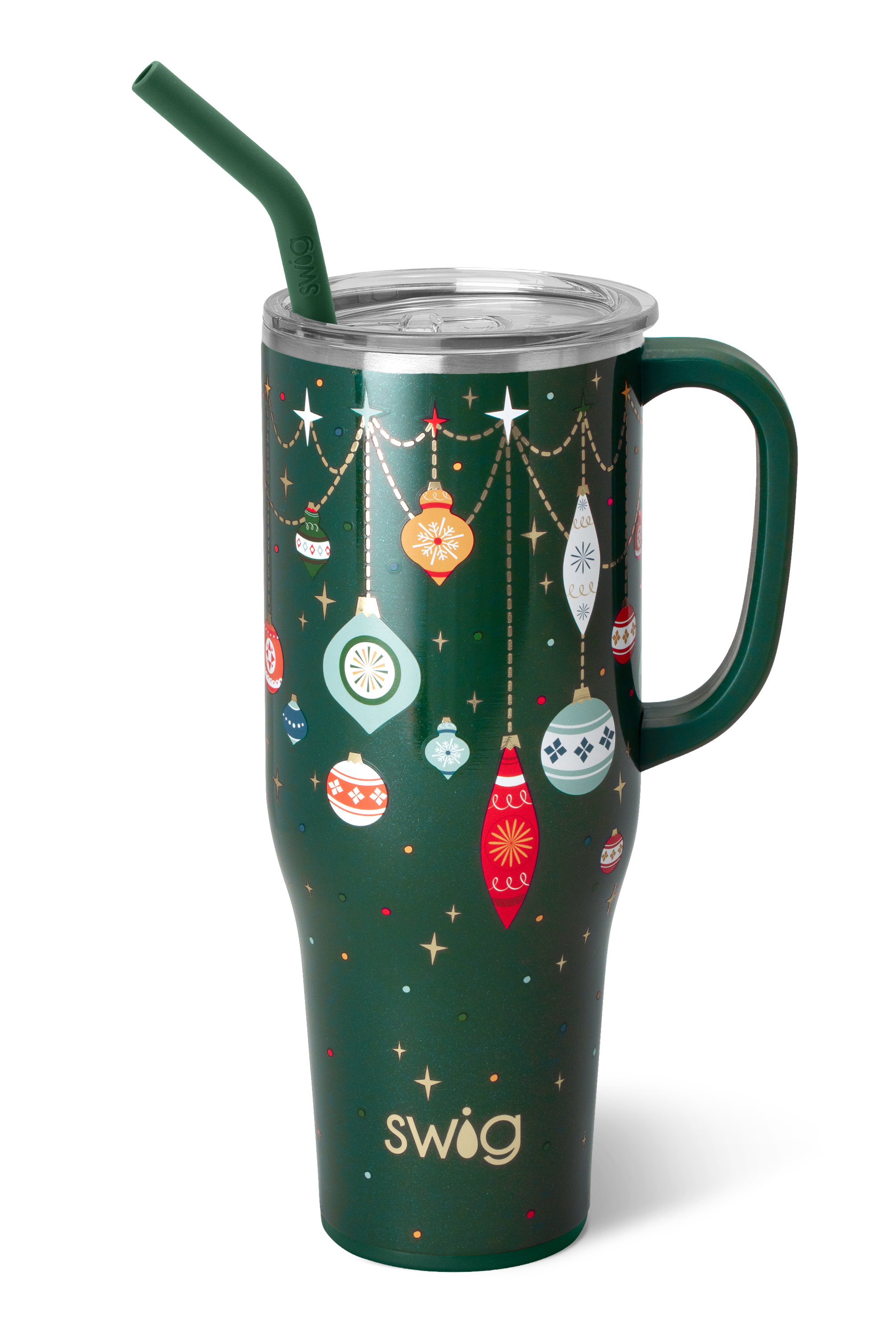 Deck The Halls Swig Mega Mug-Mega Mugs-Dear Me Southern Boutique, located in DeRidder, Louisiana