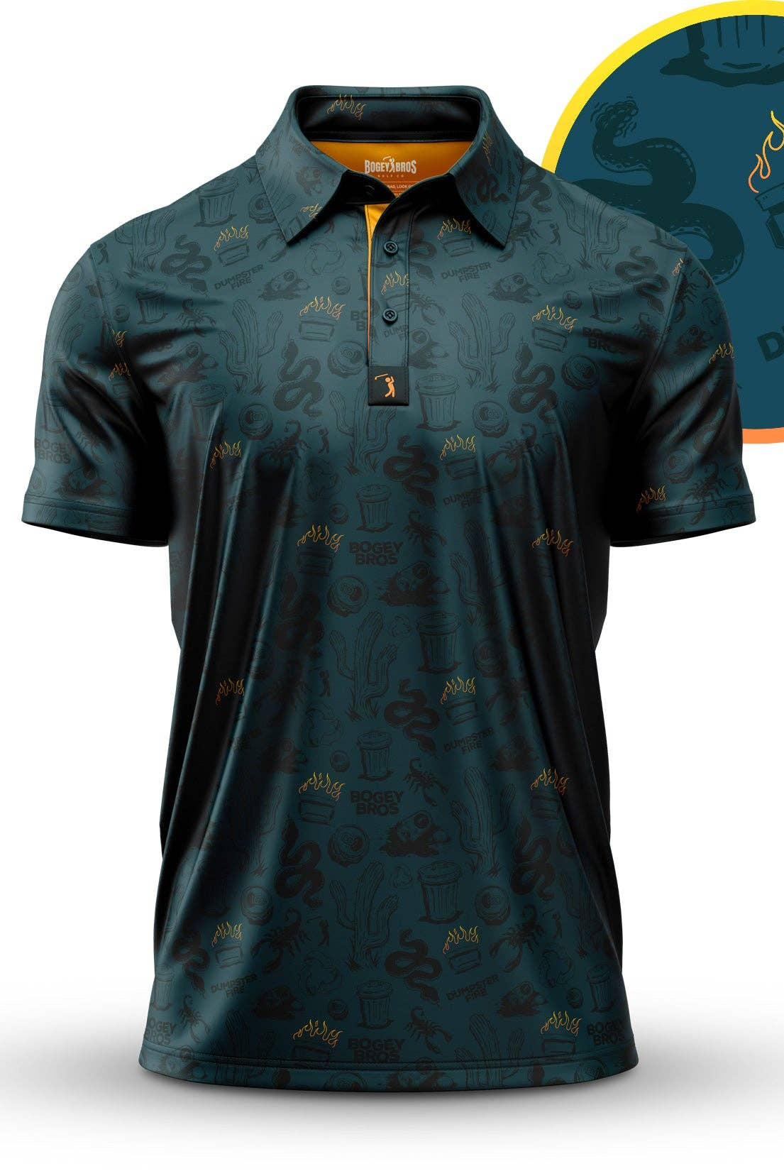 Deep Trouble - Polo-Tops-Dear Me Southern Boutique, located in DeRidder, Louisiana