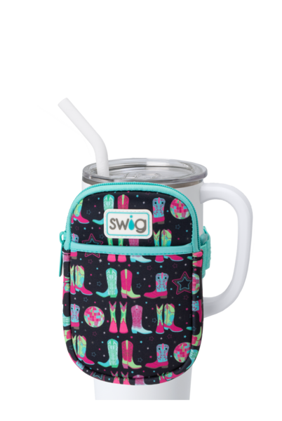 Disco Cowgirl Mega Mug Swig Pouch-Mega Mugs-Dear Me Southern Boutique, located in DeRidder, Louisiana