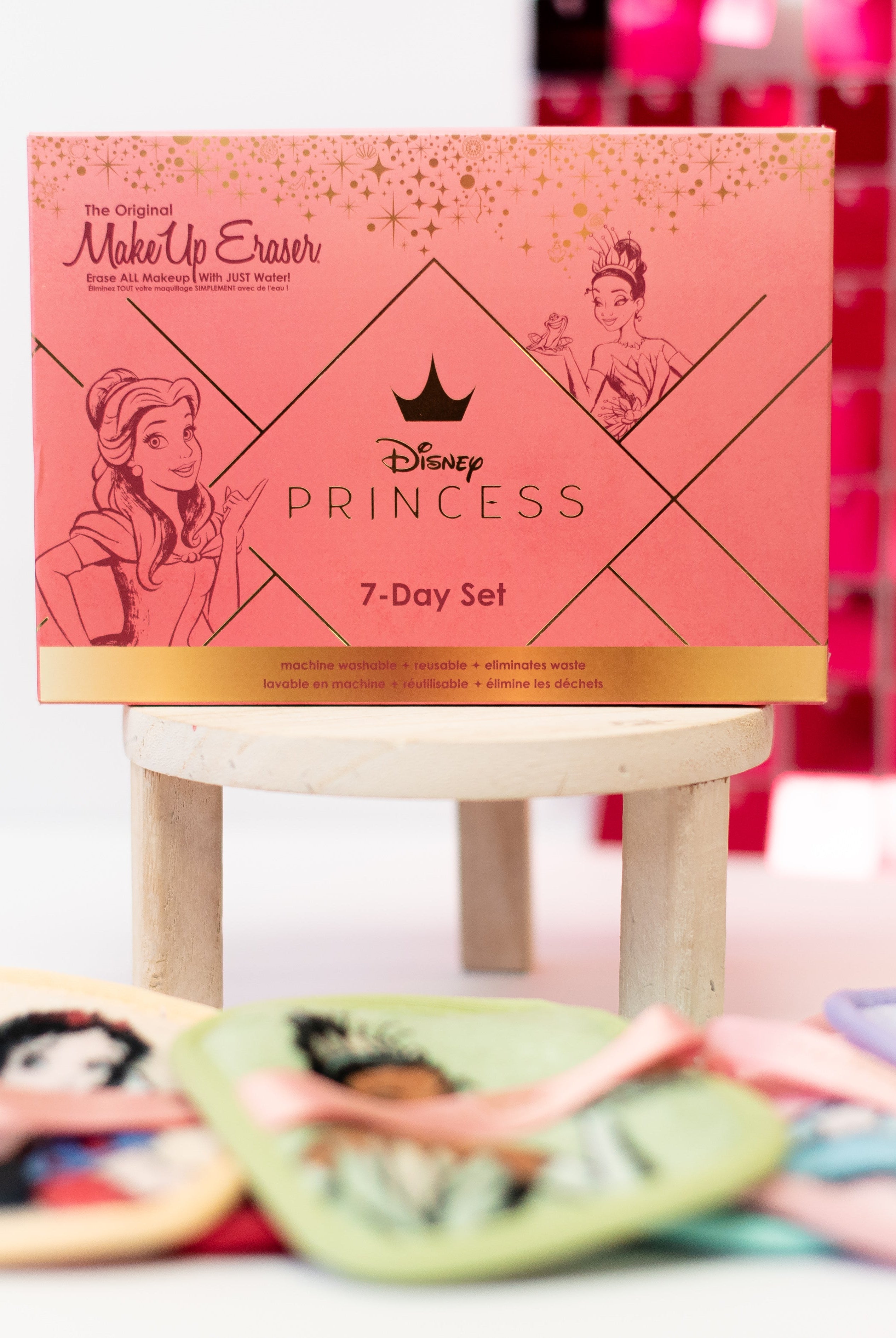 Disney Princess 7-Day Set Makeup Eraser-Makeup Erasers-Dear Me Southern Boutique, located in DeRidder, Louisiana
