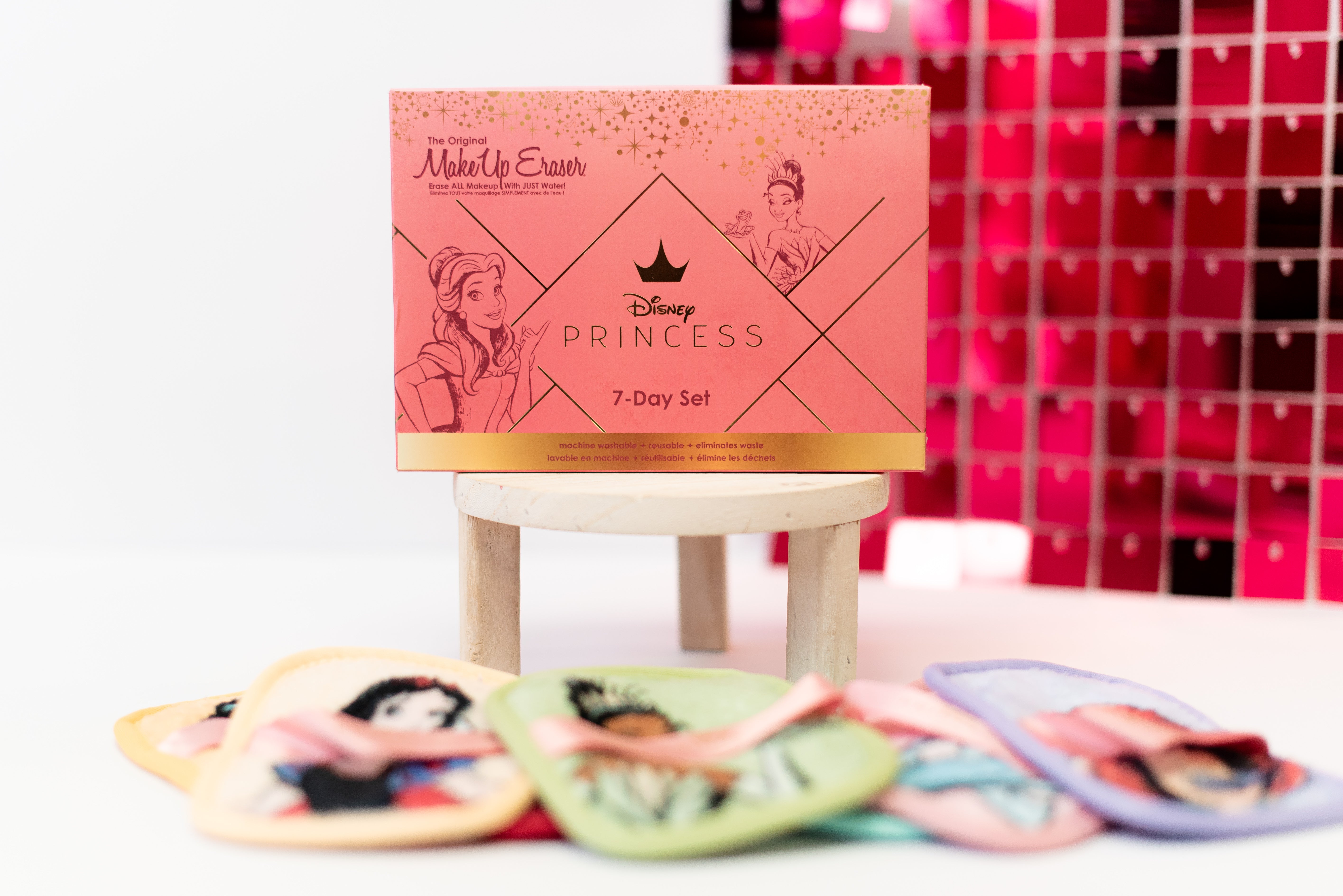 Disney Princess 7-Day Set Makeup Eraser-Makeup Erasers-Dear Me Southern Boutique, located in DeRidder, Louisiana