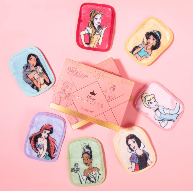 Disney Princess 7-Day Set Makeup Eraser-Makeup Erasers-Dear Me Southern Boutique, located in DeRidder, Louisiana