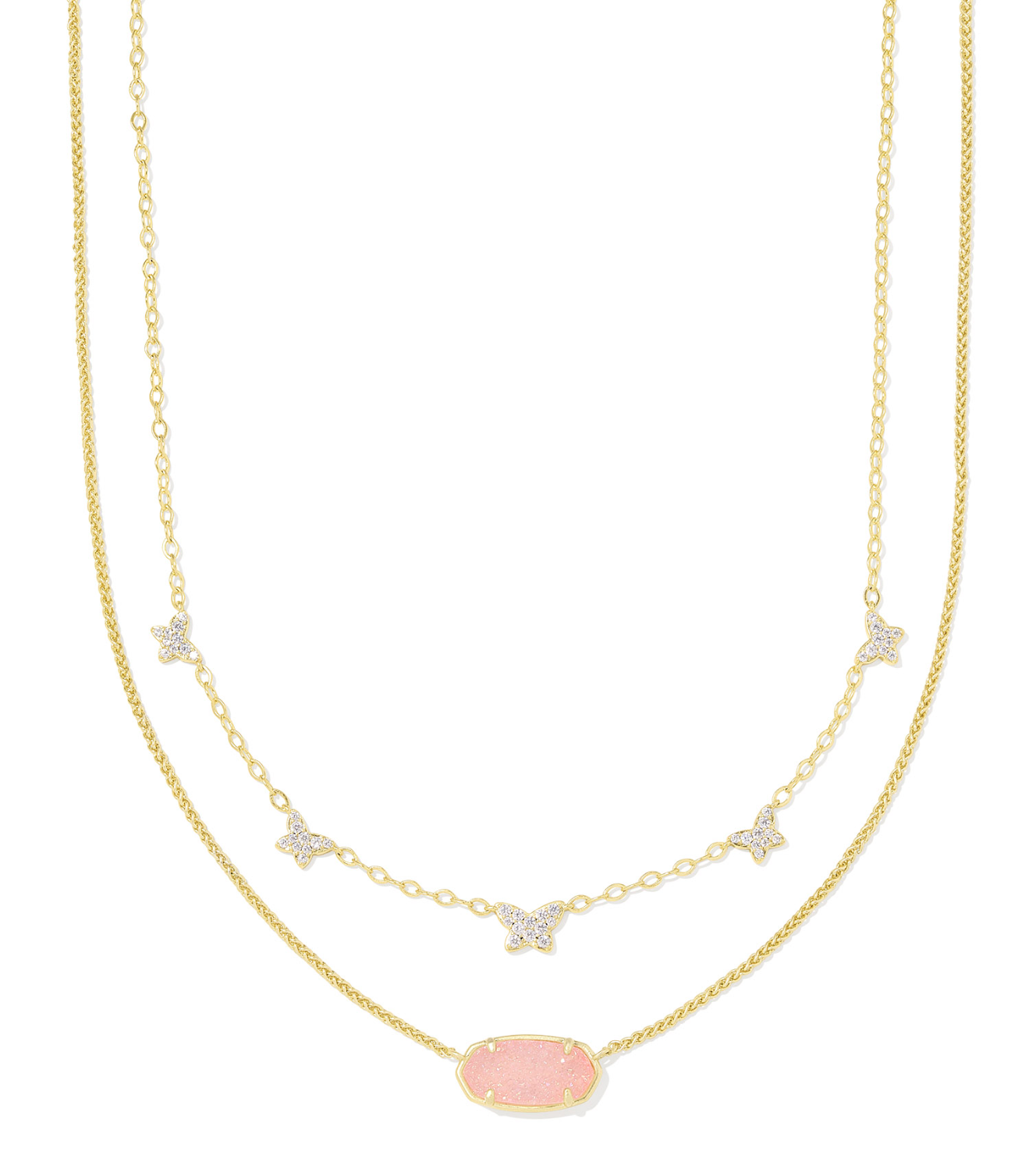 Dolly Butterfly Kendra Scott Necklace Stack-Jewelry-Dear Me Southern Boutique, located in DeRidder, Louisiana