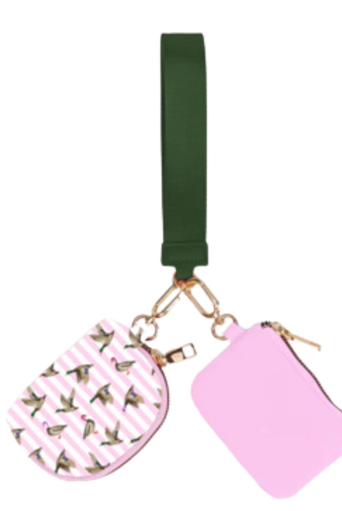 Double Pouch Wristlet- Lucky Duck-Presales-Dear Me Southern Boutique, located in DeRidder, Louisiana