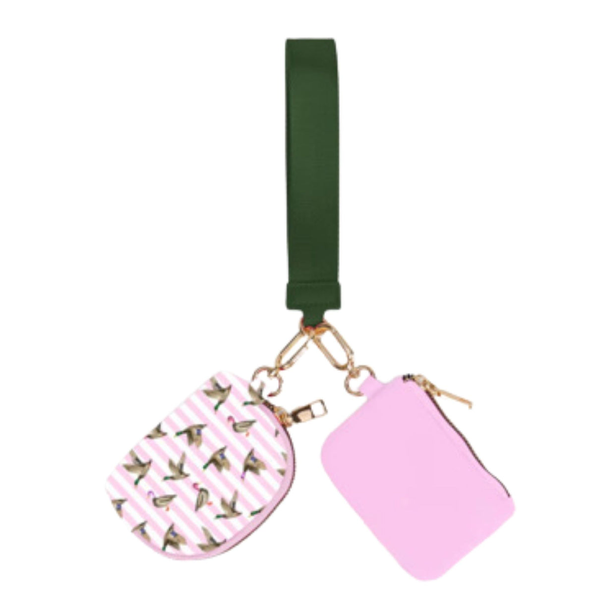 Double Pouch Wristlet- Lucky Duck-Presales-Dear Me Southern Boutique, located in DeRidder, Louisiana