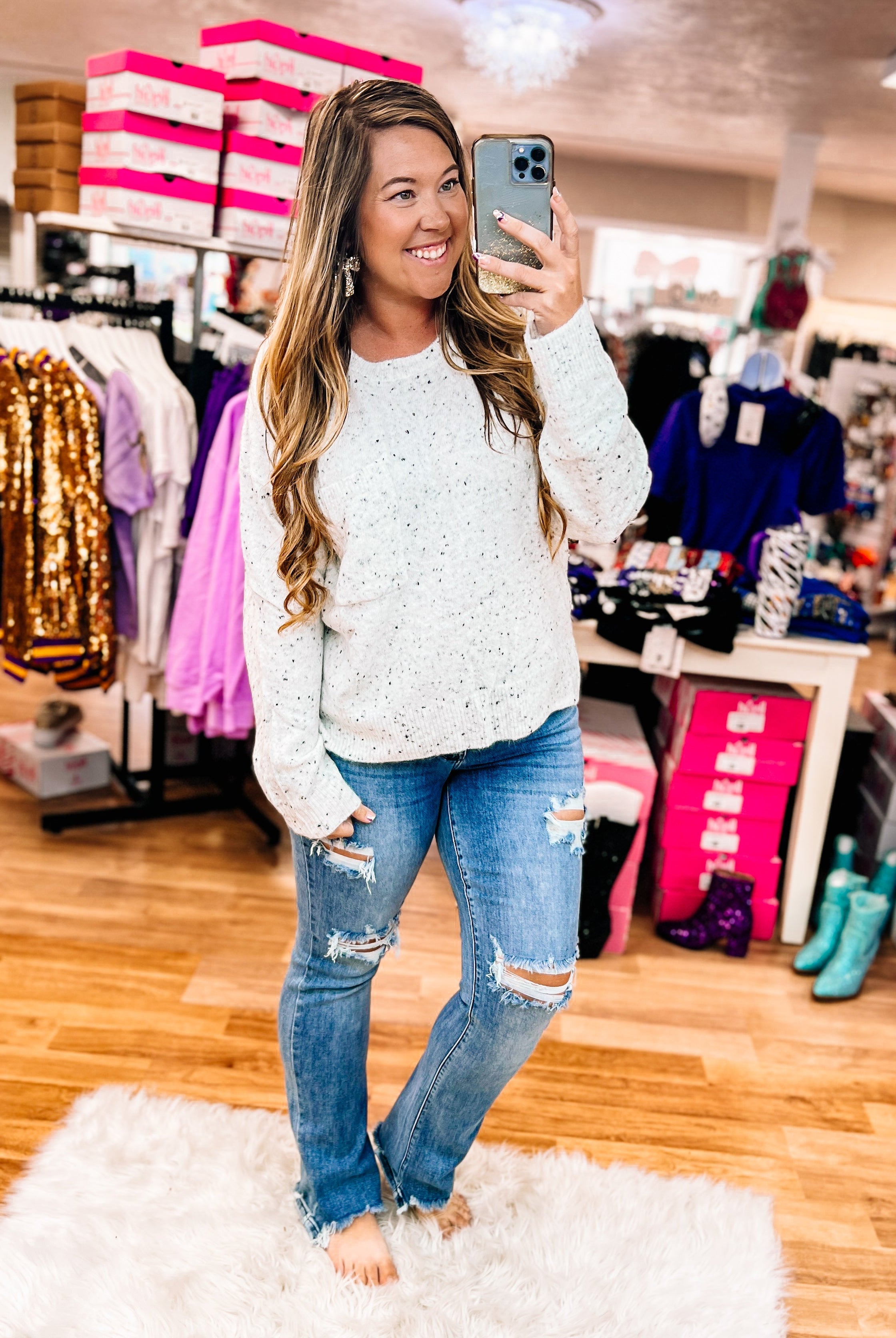 Downtown Blues Straight Judy Blues-Jeans-Dear Me Southern Boutique, located in DeRidder, Louisiana