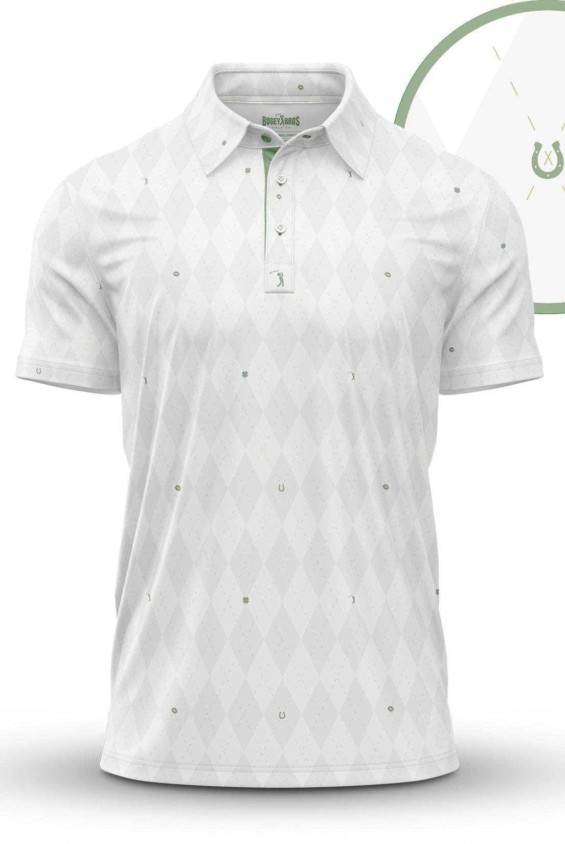 Dublin Down Polo-Tops-Dear Me Southern Boutique, located in DeRidder, Louisiana