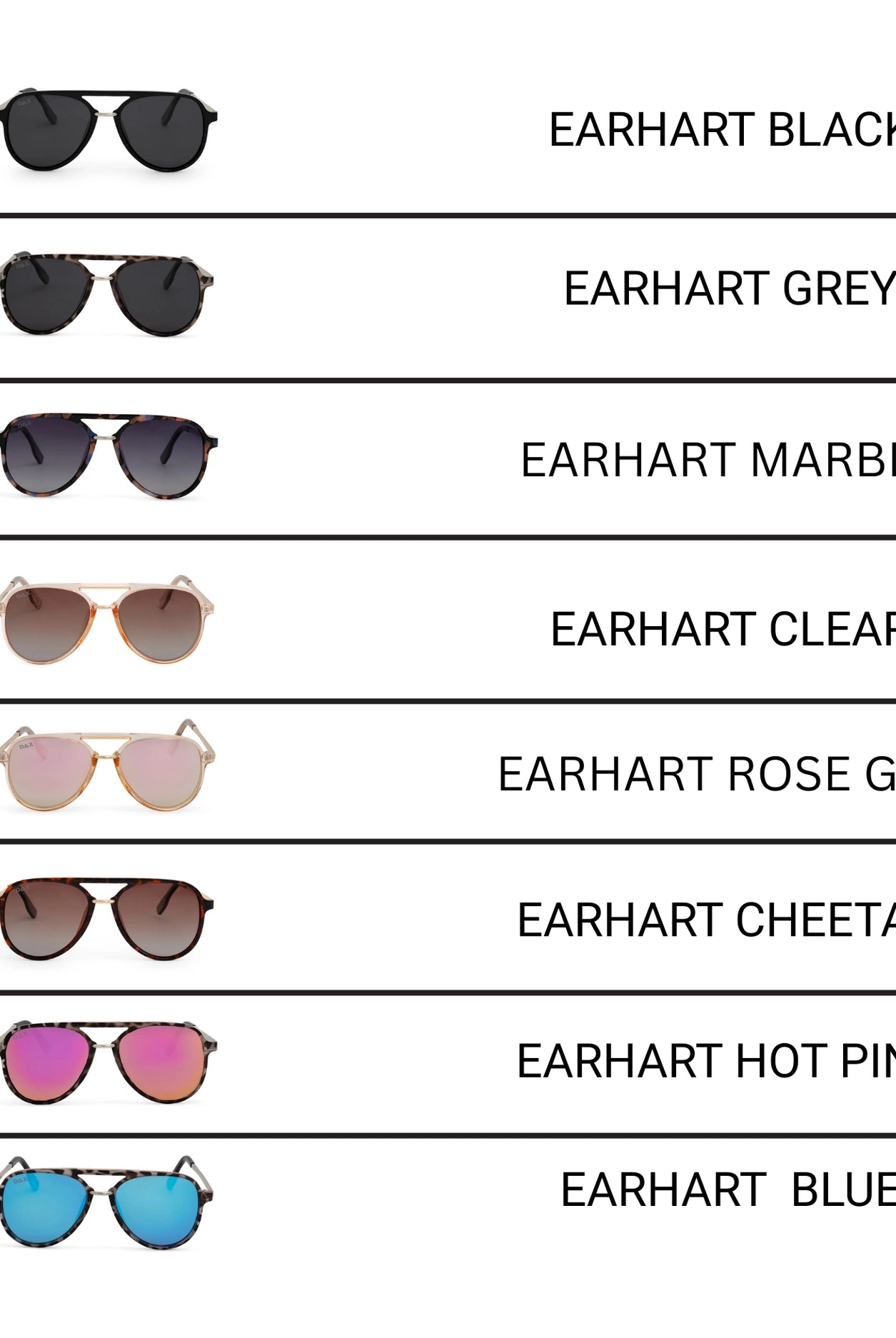 Earhart-Sunglasses-Dear Me Southern Boutique, located in DeRidder, Louisiana